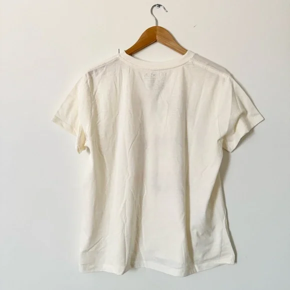 NWT Fifth Sun Floral Graphic Tee Cream Short Sleeve T-Shirt XL - Picture 8 of 8
